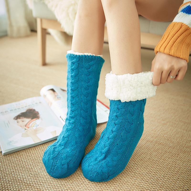 Winter Thermal House-stay Slipper Huggle Socks