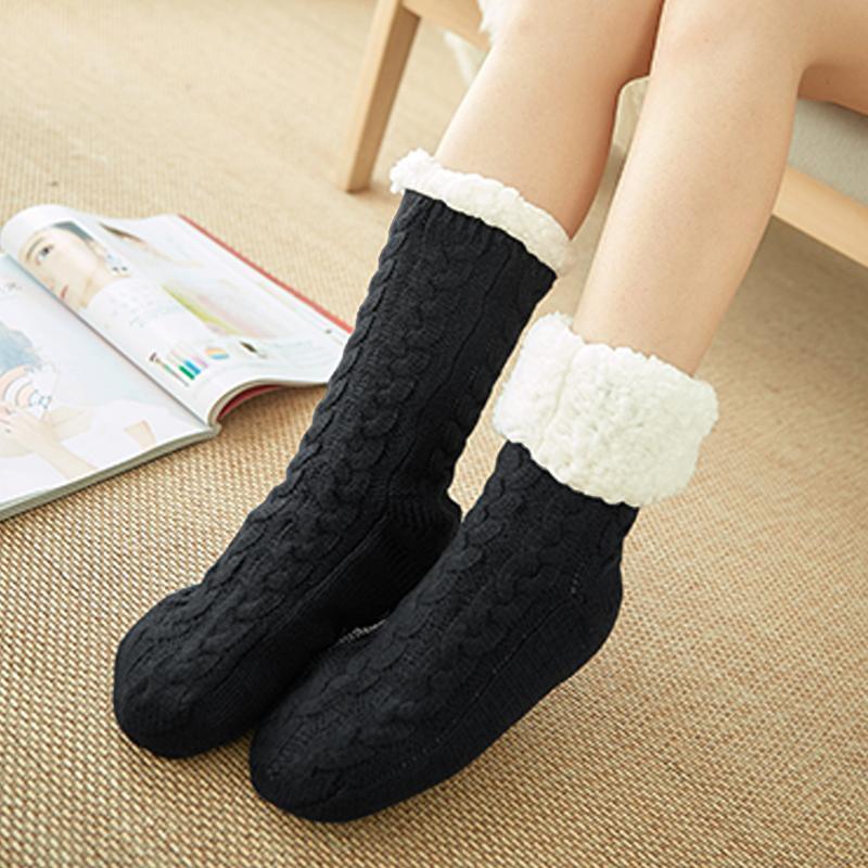 Winter Thermal House-stay Slipper Huggle Socks