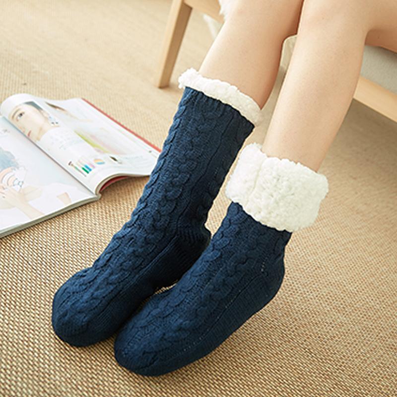 Winter Thermal House-stay Slipper Huggle Socks