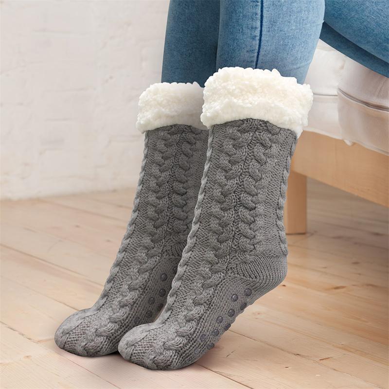 Winter Thermal House-stay Slipper Huggle Socks
