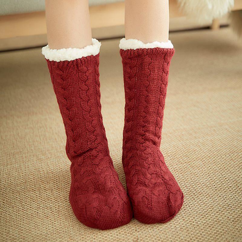 Winter Thermal House-stay Slipper Huggle Socks