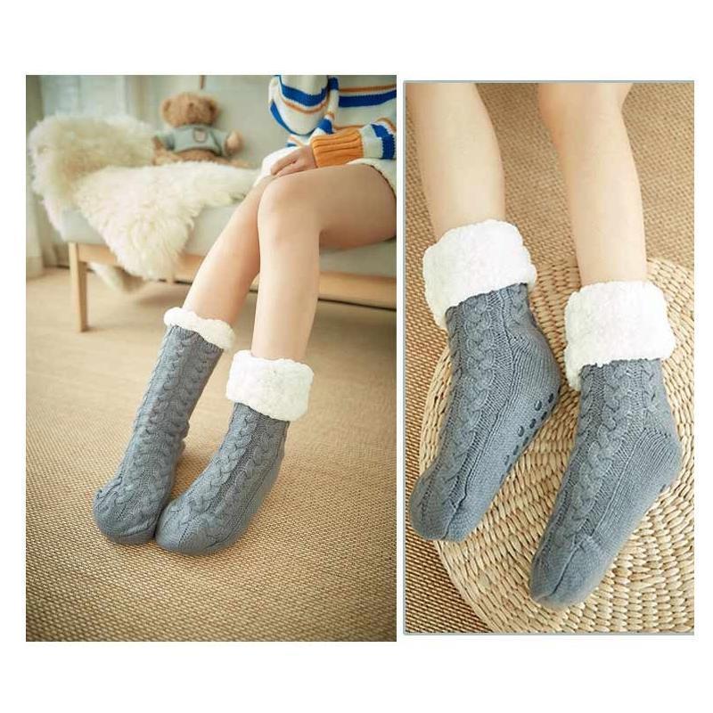 Winter Thermal House-stay Slipper Huggle Socks
