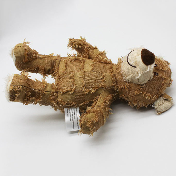 Indestructible Robust Bear Bite Resistant Plush Squeaky Dog Toys