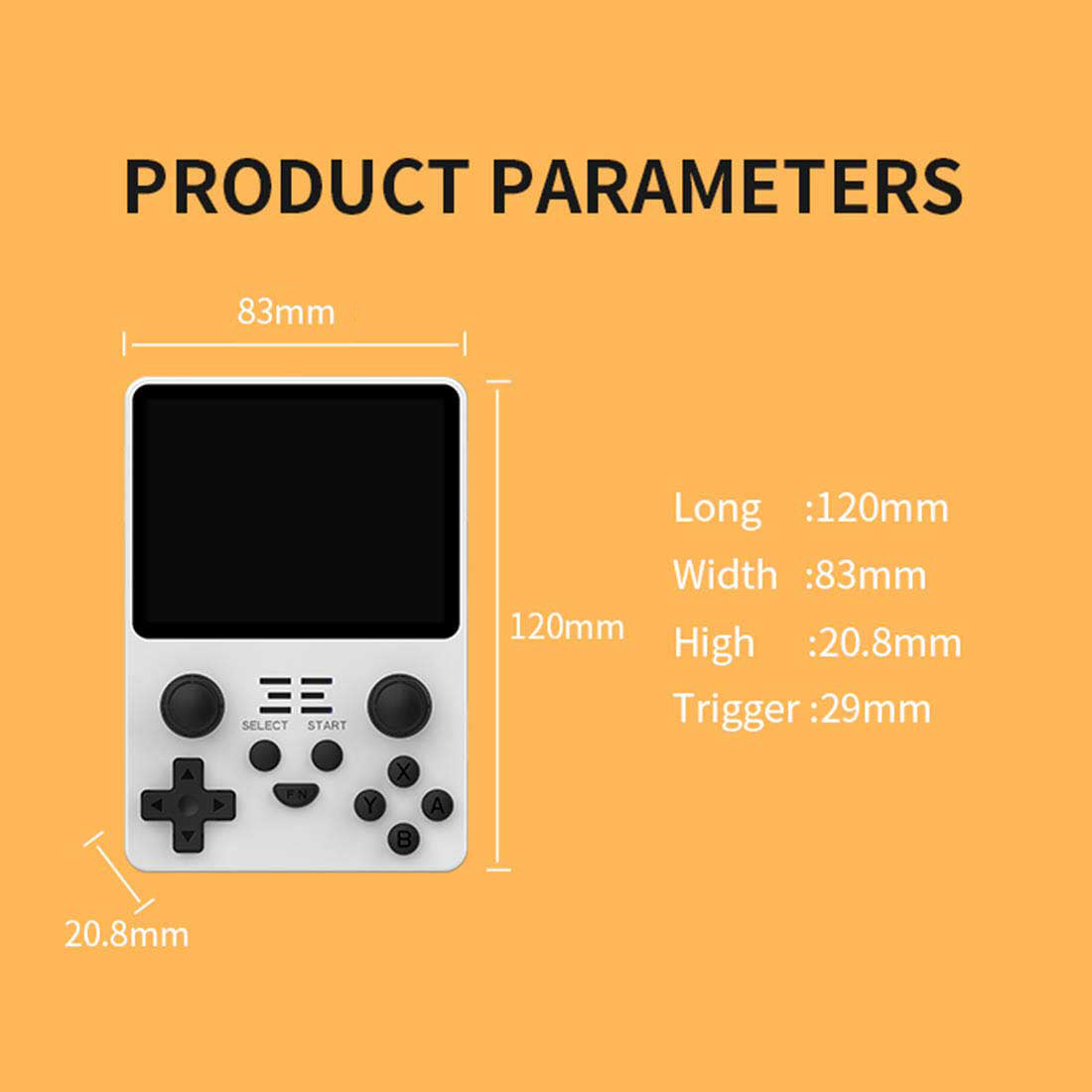 Powkiddy RGB20S Retro Handheld Game Console