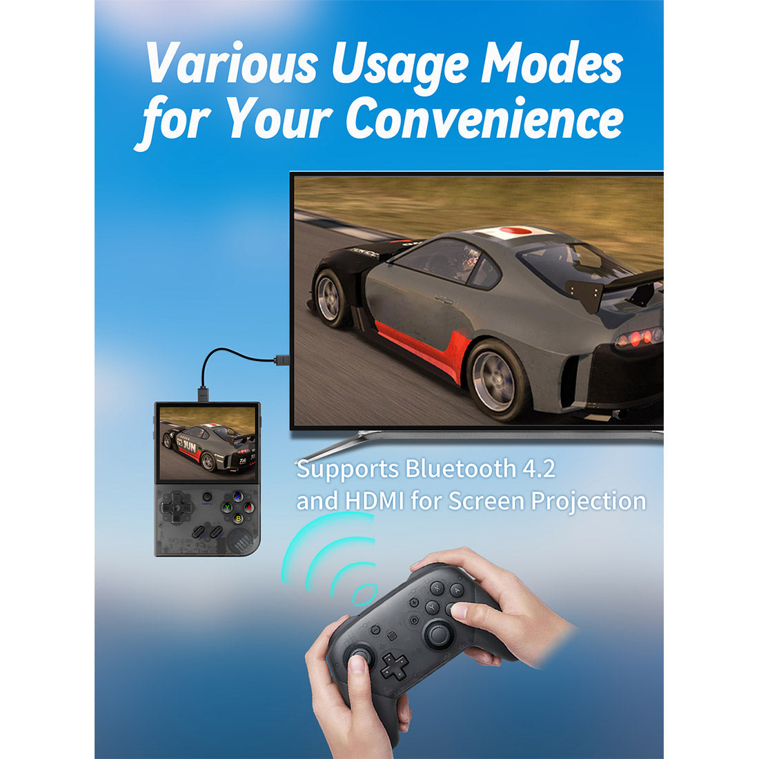ANBERNIC RG35XX Plus Retro Handheld Gaming Console