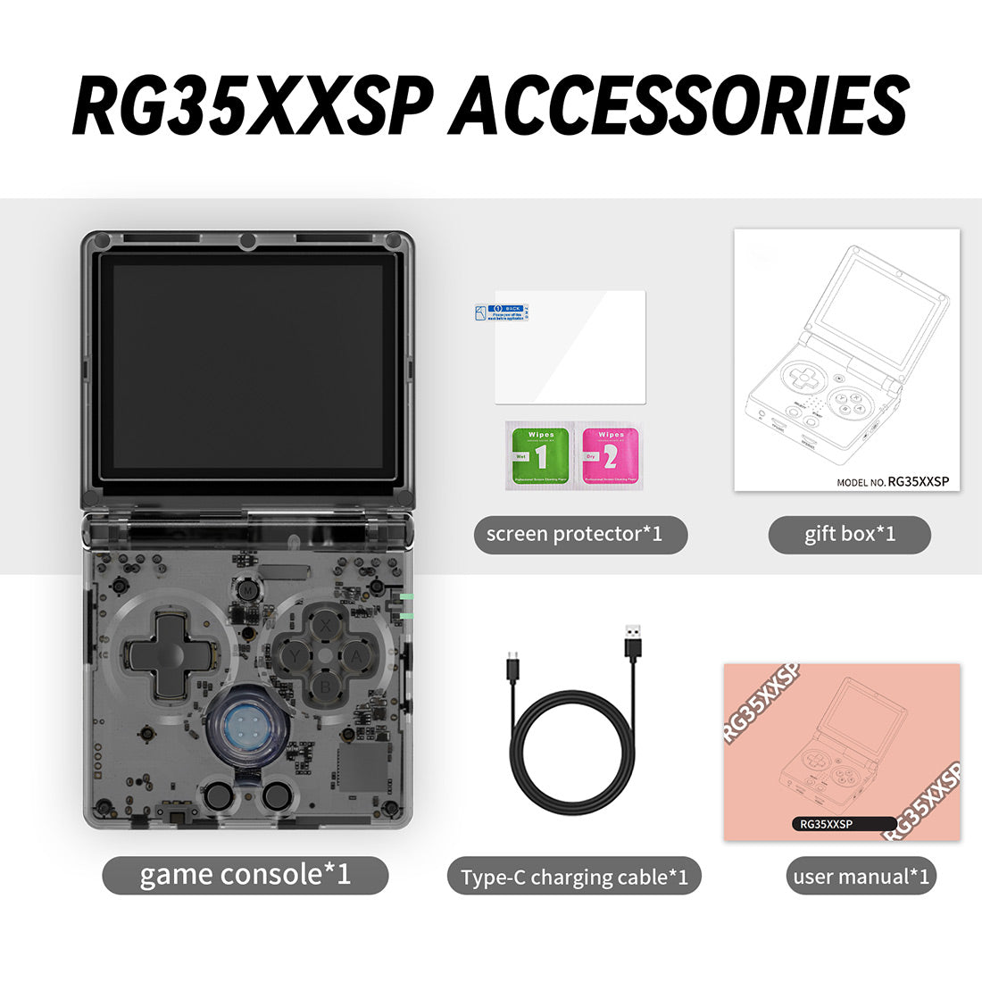 ANBERNIC RG35XX SP Retro Handheld Gaming Console
