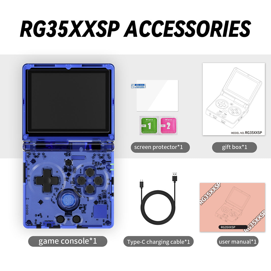ANBERNIC RG35XX SP Retro Handheld Gaming Console