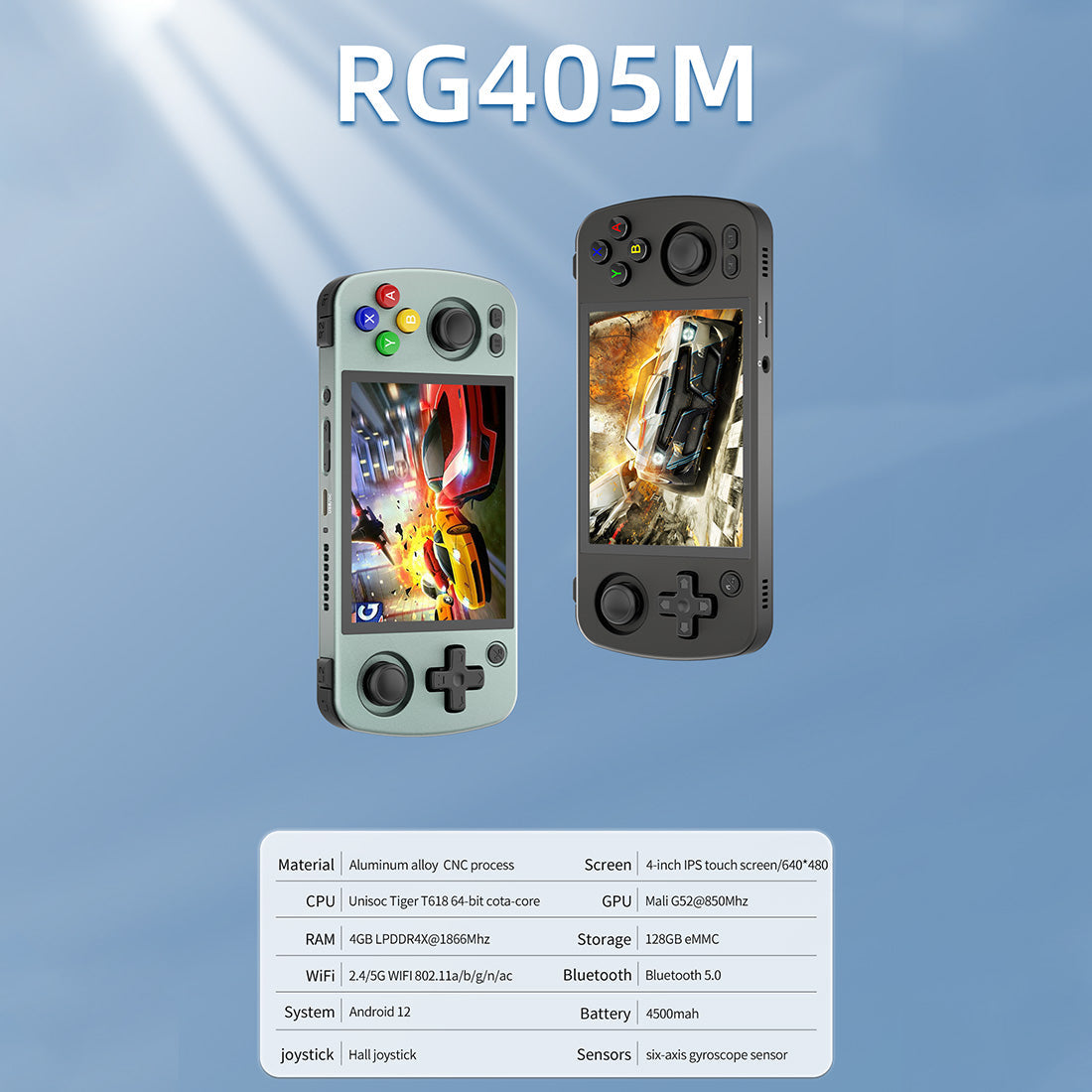 ANBERNIC RG405M Retro Handheld Gaming Console