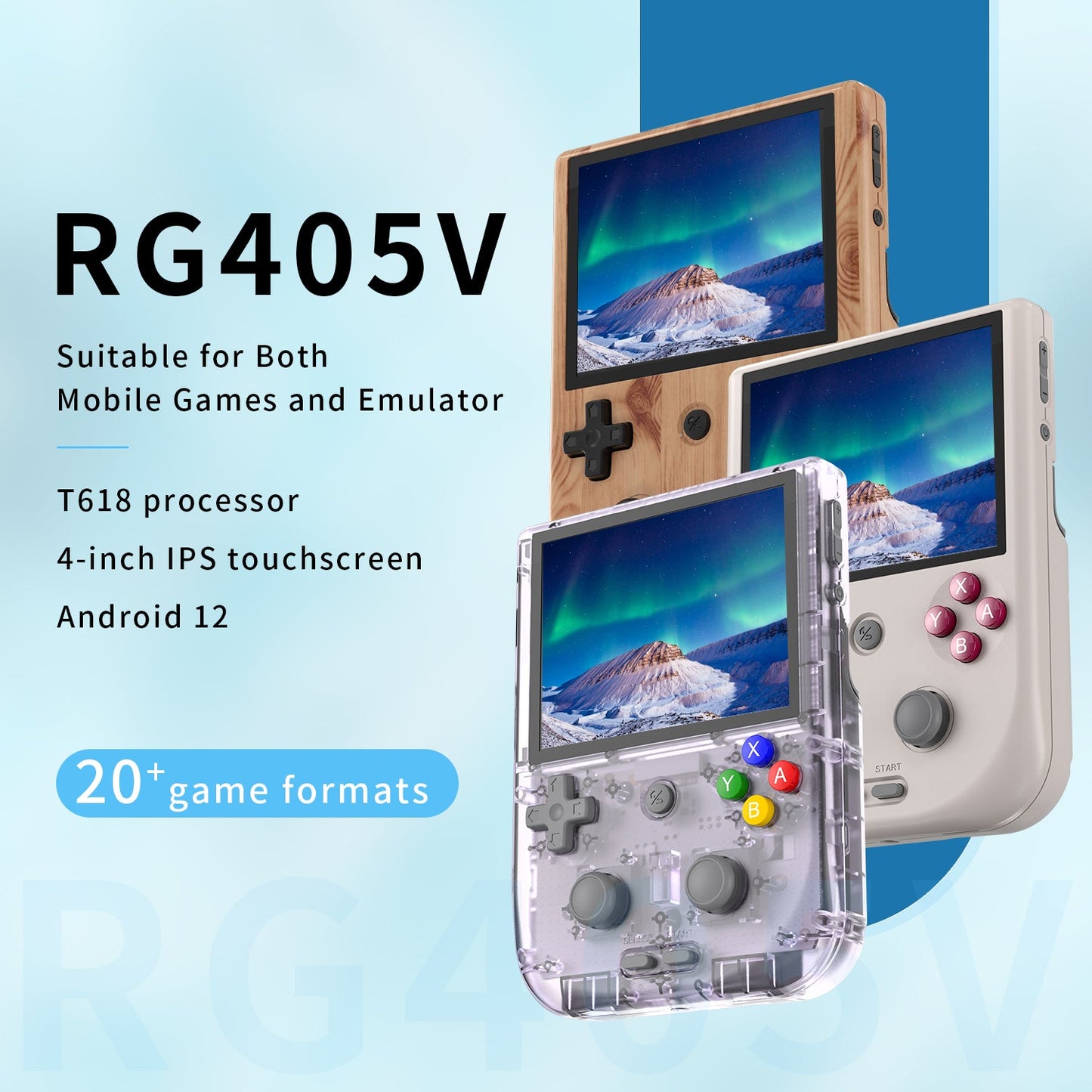 ANBERNIC RG405V Retro Handheld Gaming Console