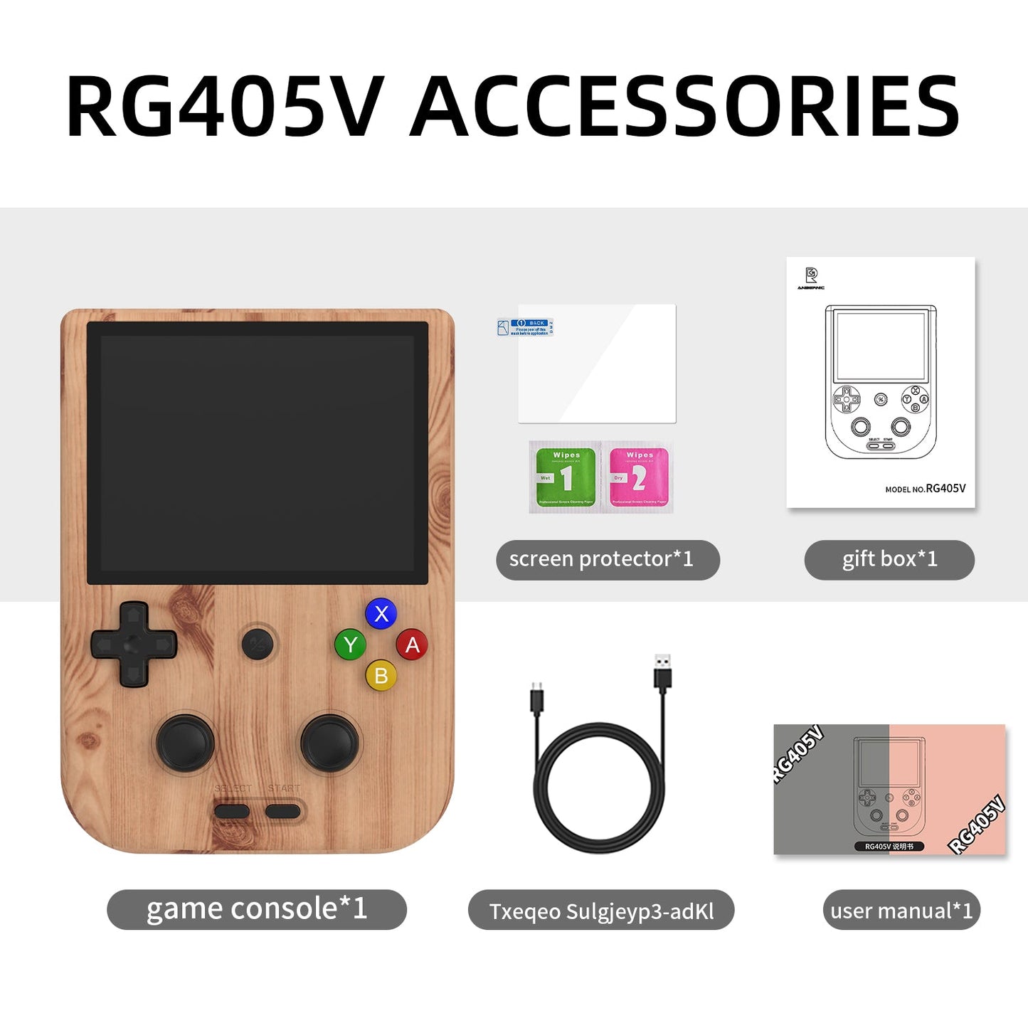 ANBERNIC RG405V Retro Handheld Gaming Console