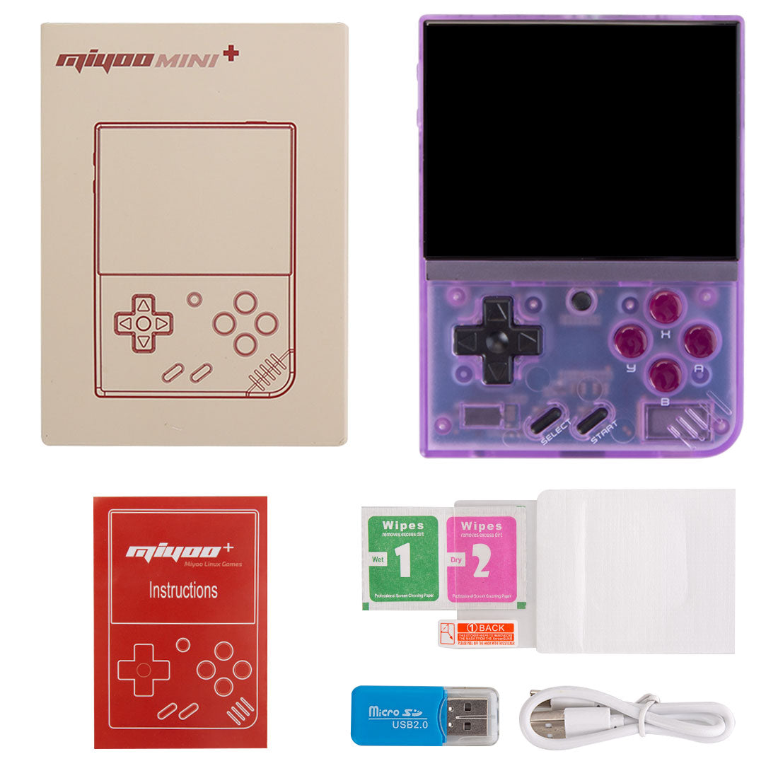 Miyoo Mini Plus Onion OS Retro Handheld Game Console