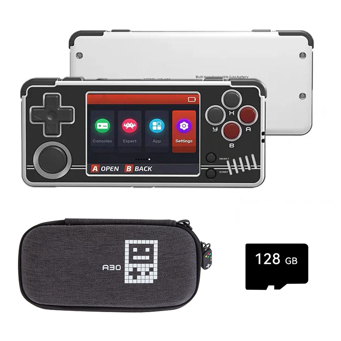 Miyoo A30 Retro Handheld Gaming Console (Spruce OS v2.3.0)