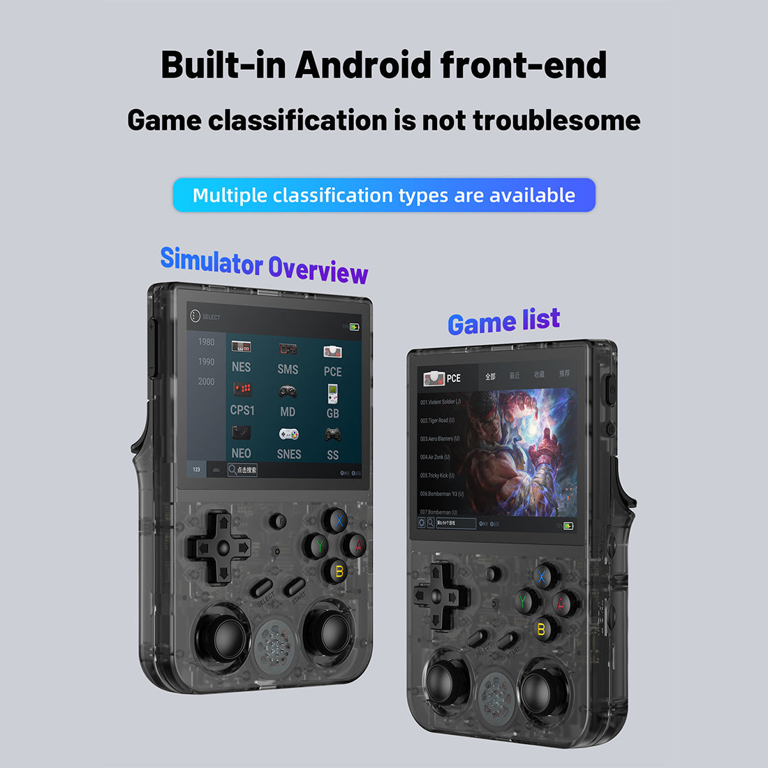 ANBERNIC RG353V/RG353VS Retro Handheld Game Console
