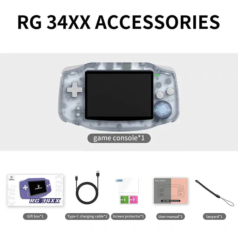 Anbernic RG 34XX Retro Handheld Game Console
