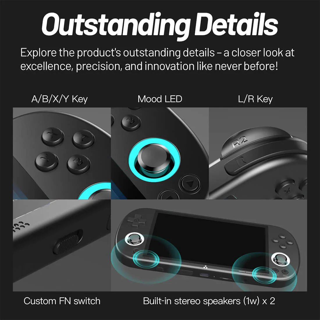TRIMUI SMART PRO Surwish CrossMix OS Retro Handheld Game Console