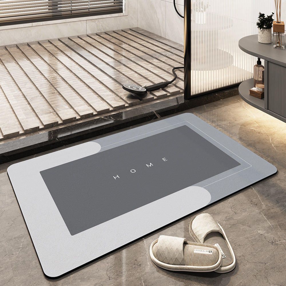 Super Absorbent Floor Mat for Home, Bathroom Soft Quick Drying Mat