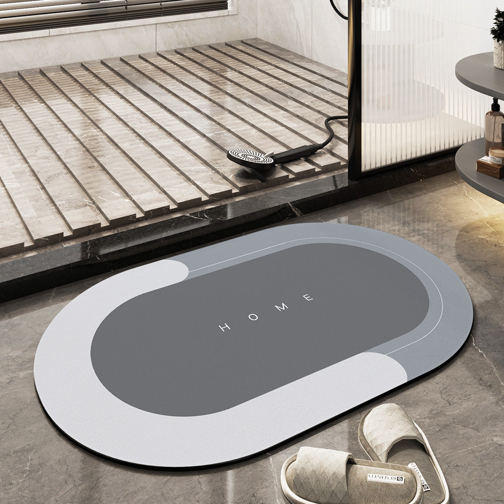 Super Absorbent Floor Mat for Home, Bathroom Soft Quick Drying Mat