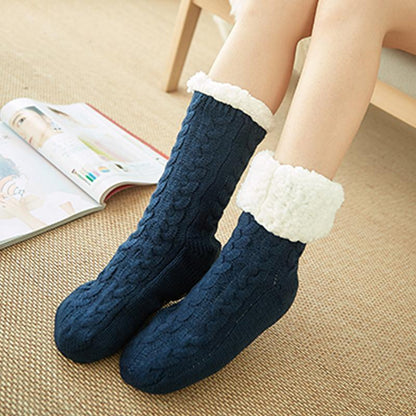 Winter Thermal House-stay Slipper Huggle Socks