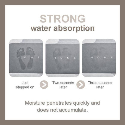 Super Absorbent Floor Mat for Home, Bathroom Soft Quick Drying Mat