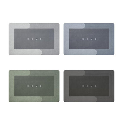 Super Absorbent Floor Mat for Home, Bathroom Soft Quick Drying Mat