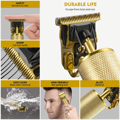 Cordless Trimmer Men Hair Clipper