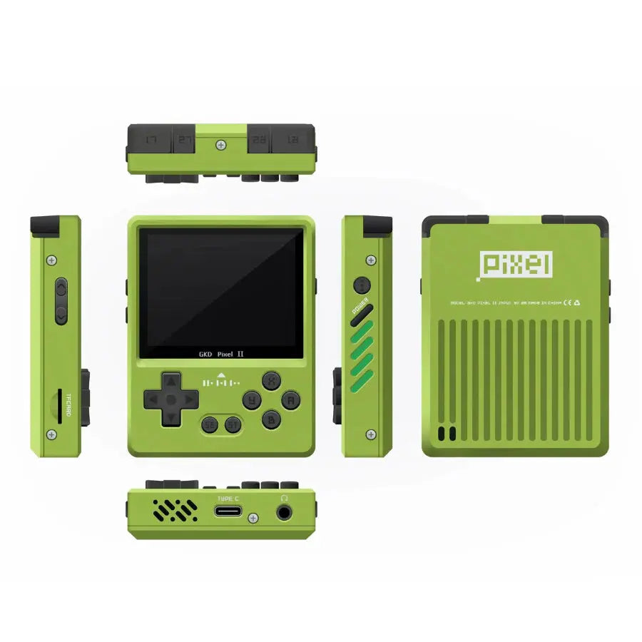 GKD PIXEL 2 Metal Retro Handheld Game Console 2025 Version
