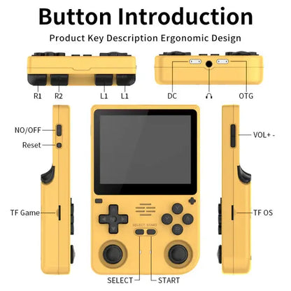 Powkiddy V20 IPS Vertical Retro Handheld Game Console