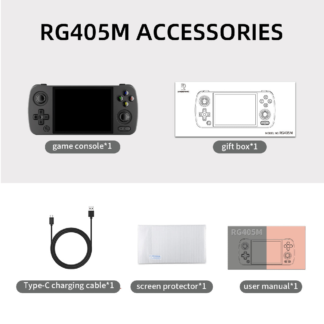 ANBERNIC RG405M Retro Handheld Gaming Console